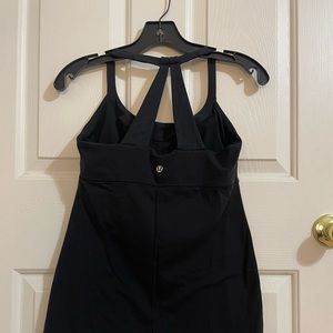 Lululemon Black Built In Bra Tank Top